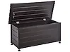 Storage Box CAMPALTO 113 cm 50 cm Metal Dark Brown