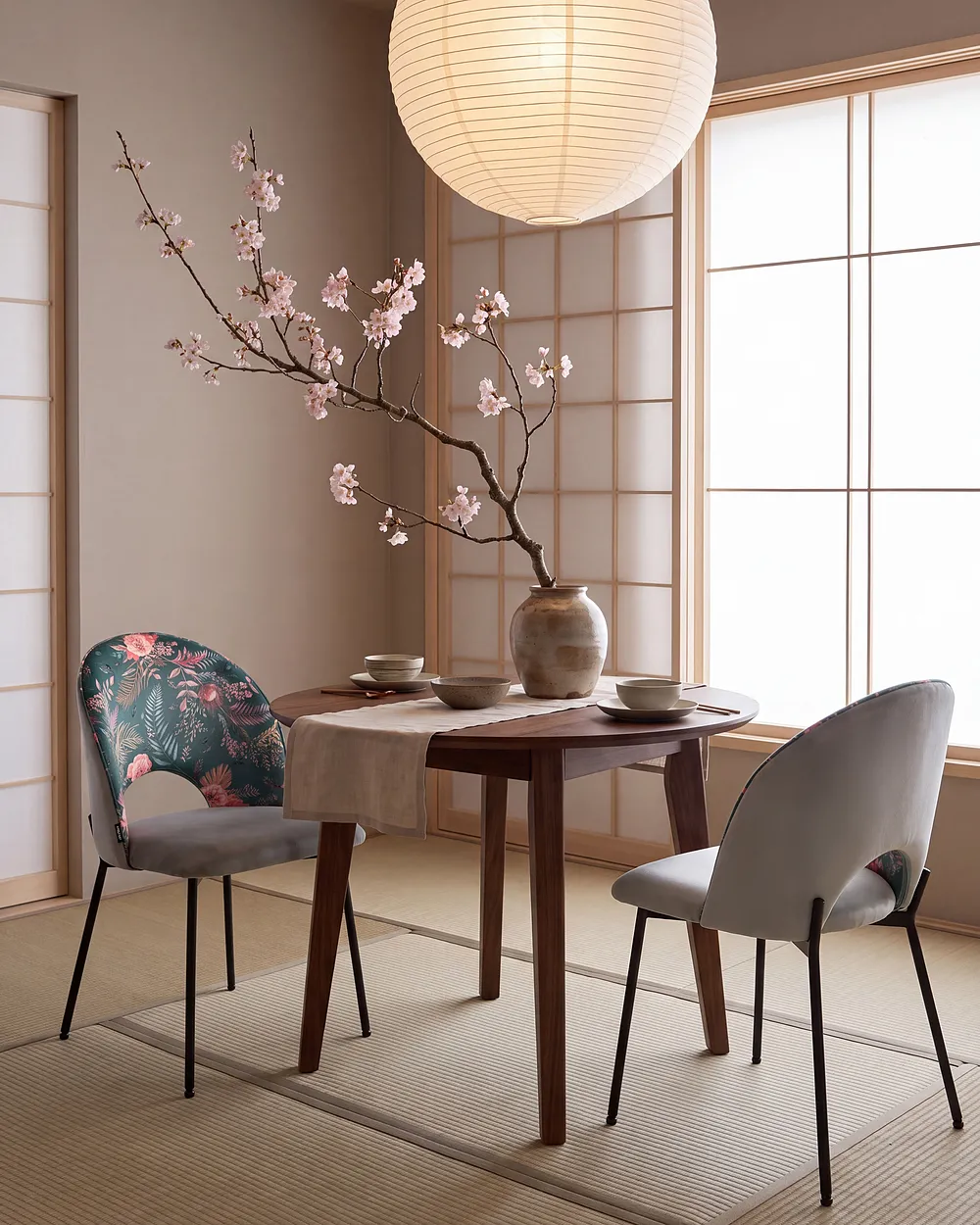 Set of 2 Dining Chairs COVELO Velvet Mint Green_1150882