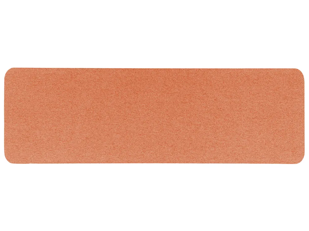 Desk Screen WALLY 130 x 40 cm Light Red_853155