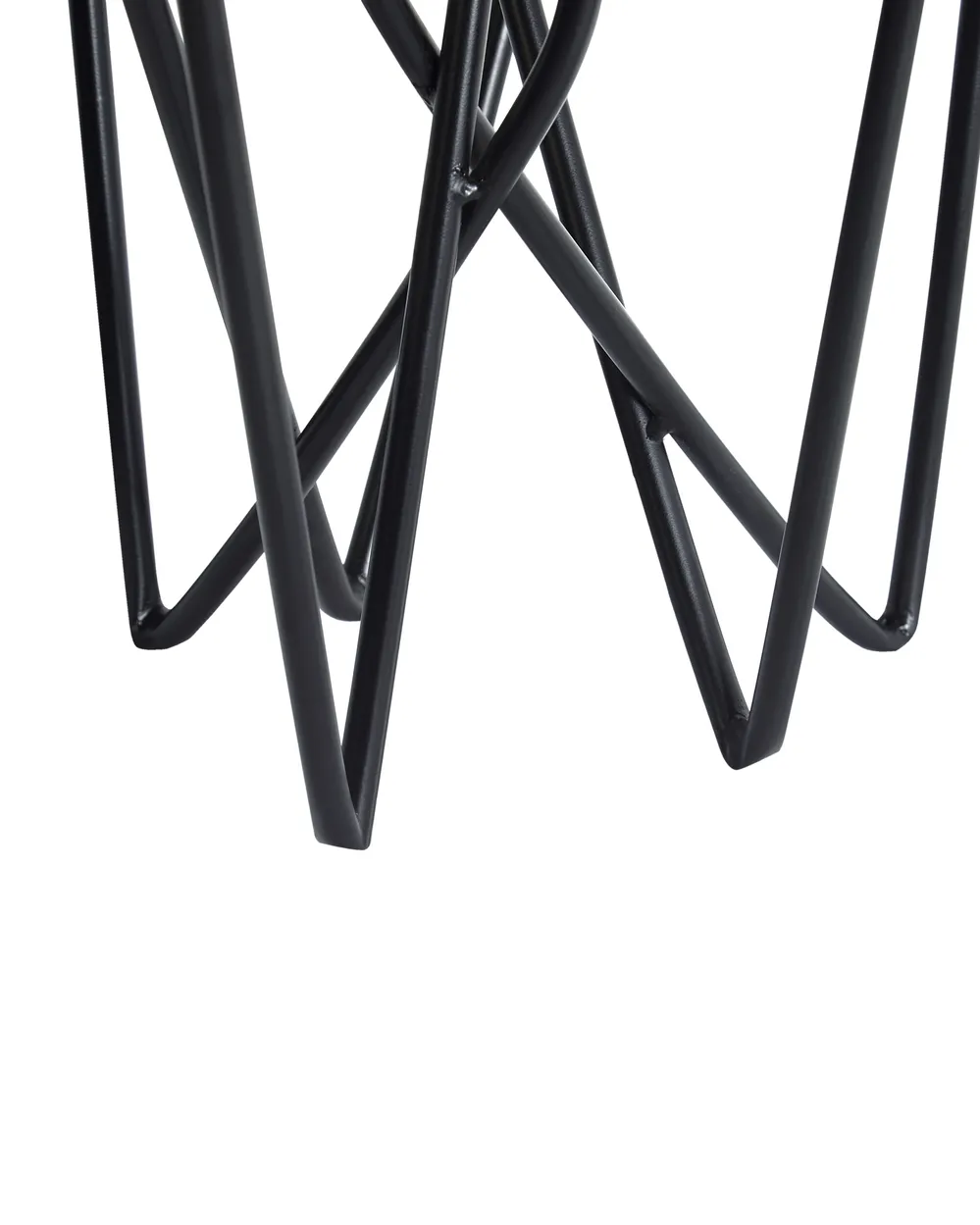 Kerzenständer MATOSINHOS 54 cm Metall Schwarz_968425