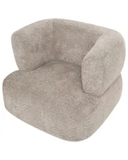 Armchair LOHJA Chenille Taupe_1079427