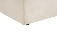 Modul Ecksofa 3-Sitzer HELLNAR Samtstoff Hellbeige rechtsseitig_910739