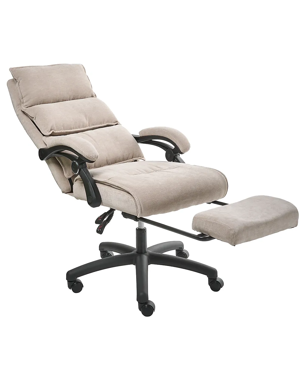 UEV Ergonomische bureaustoel van mesh, bureaustoel met voetensteun, draaistoel met verstelbare hoofdsteun, lendensteun, in hoogte verstelbaar UEV Ergonomische bureaustoel van mesh, bureaustoel met voetensteun, draaistoel met verstelbare hoofdsteun, lendensteun, in hoogte verstelbaar