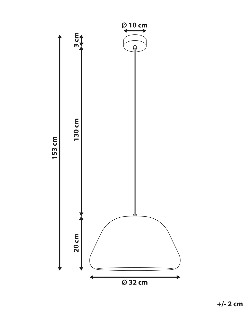 Pendant Lamp JOKU Metal Red_987766