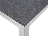 Gartentisch GROSSETO 180 cm 90 cm Granit geflammt Graphitgrau_449991