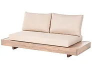 Gartensofa 2-Sitzer MARETTIMO zertifiziertes Akazienholz Beige_1154055