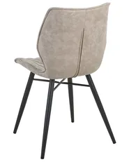 Esszimmerstuhl 2er Set LISLE Stoff Beige_724342