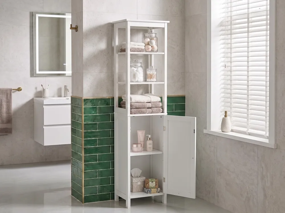 Badezimmerschrank FUTALEUFU 40 cm Weiß_1114951