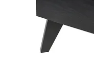 Bett mit Lattenrost Polyrattan MONPAZIER 120 x 200 cm Schwarz_1037768