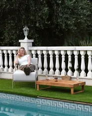 Outdoor Couchtisch MARETTIMO 60 cm 110 cm zertifiziertes Akazienholz Braun_1151729