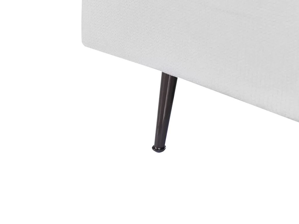 Left-Hand Chaise Longue RIOM Fabric White_877260