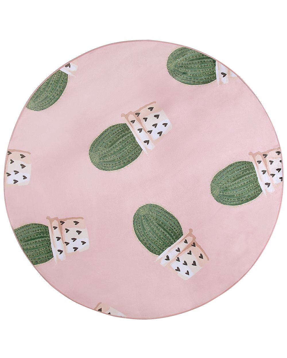 Tapis enfant ELDIVAN Rose ø 120 cm