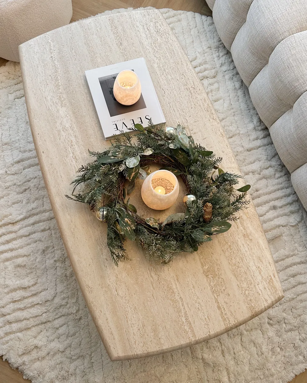Weihnachtskranz HOVILA 45 cm Gold_1031526