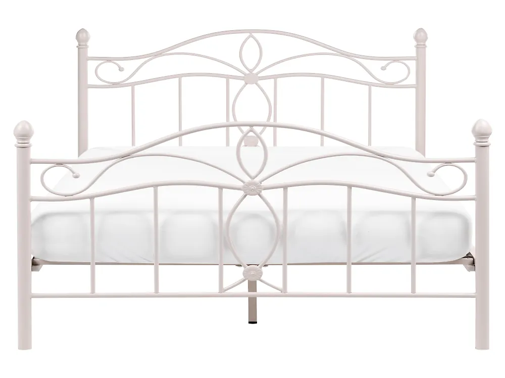 Bed Metaal ANTLIA 160 x 200 cm Lichtbeige_1165292