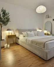Bett mit Lattenrost Cord VINAY 180 x 200 cm Taupe_980255