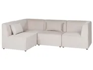 Modul Ecksofa 4-Sitzer LEMVIG Cord Beige rechtsseitig_1052800