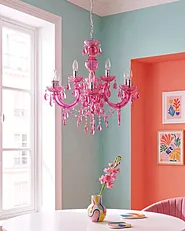 Kronleuchter KALANG L Rosa_1164445