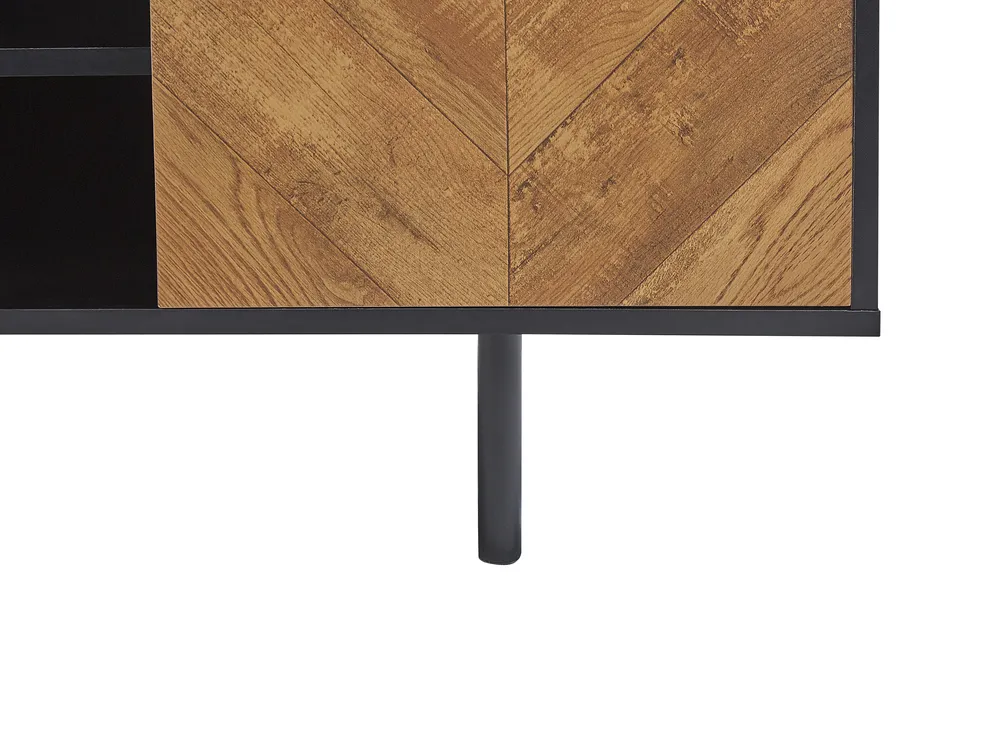 TV-Möbel SALINA Braun / Schwarz_820753