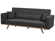 Schlafsofa 3-Sitzer HJULBY Schwarz_1030221