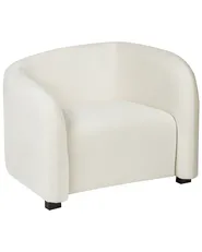 Sessel VELTADA Samtstoff Cremeweiß_1028230