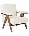 Sessel EVJE Stoff Hellbeige