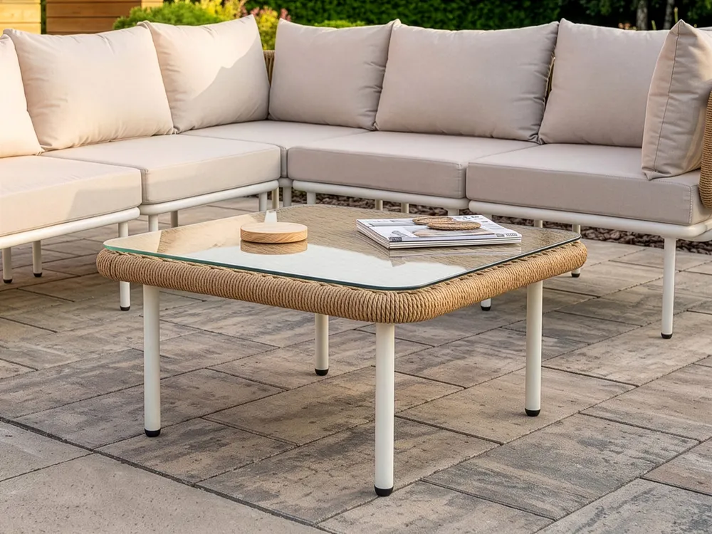 Couchtisch BAUCINA 60 cm 60 cm Hellbraun