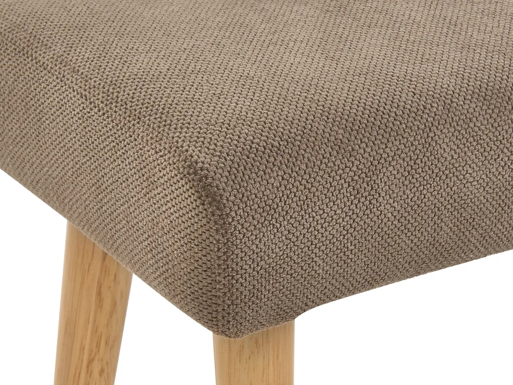 Hocker TAKOMA Stoff Braun_1058989