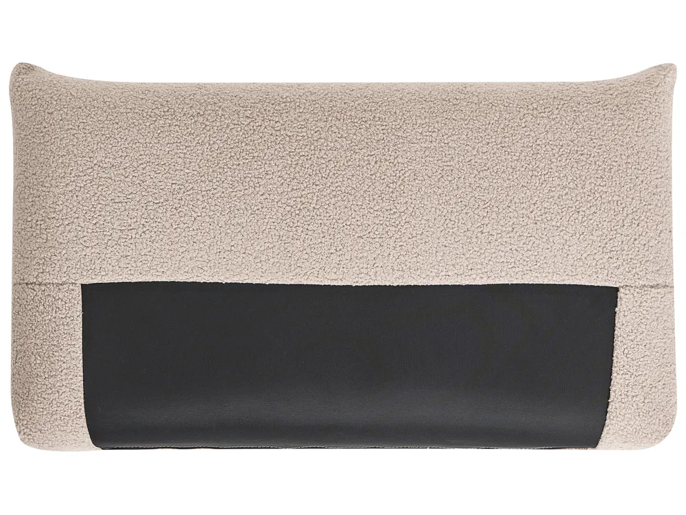 Living Room Set 5 Seater JUBEK Boucle Beige_1078455