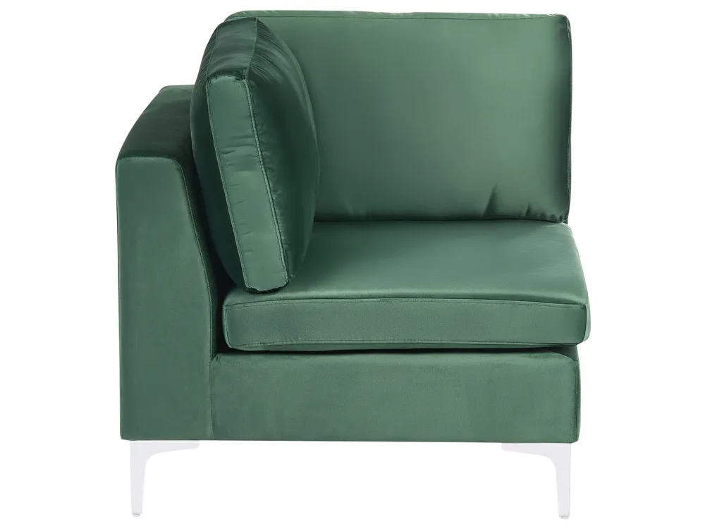 Modular Sofa 2 Seater EVJA Velvet Green_1068407
