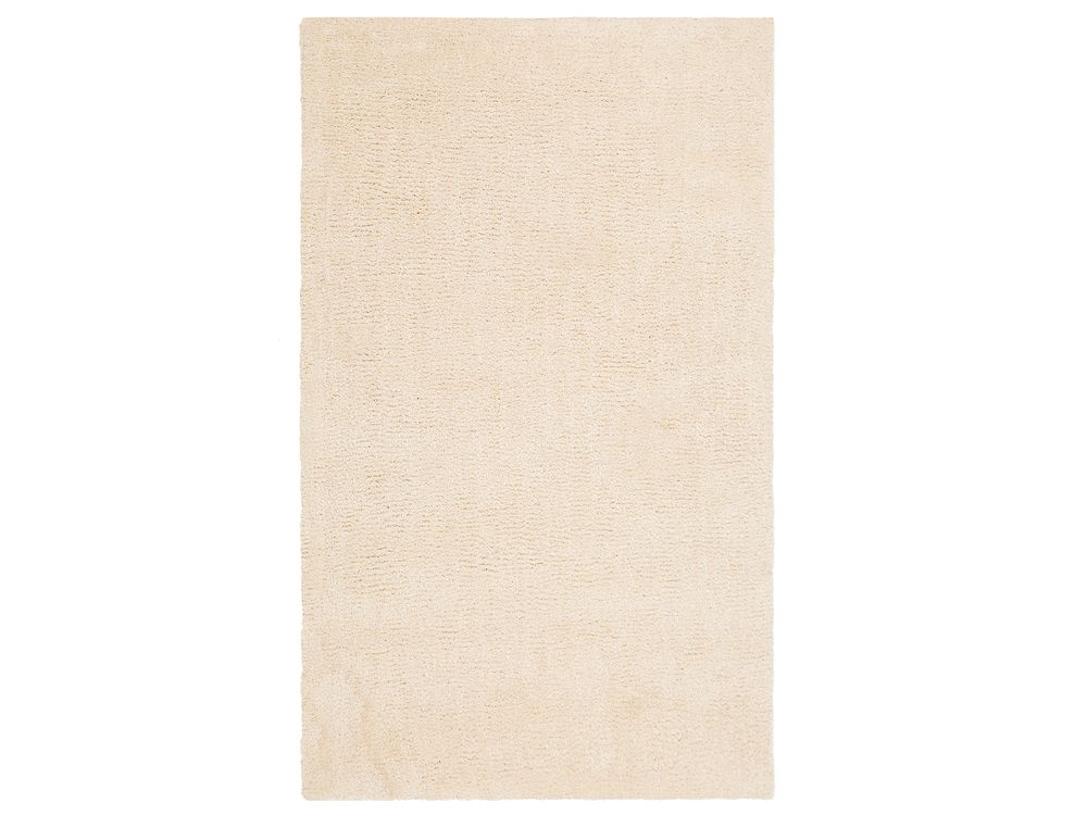 Shaggy Rug DEMRE Beige 160 x 230 cm