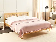 Tagesdecke HATTON Baumwolle 200 x 220 cm Pastellrosa_1184937