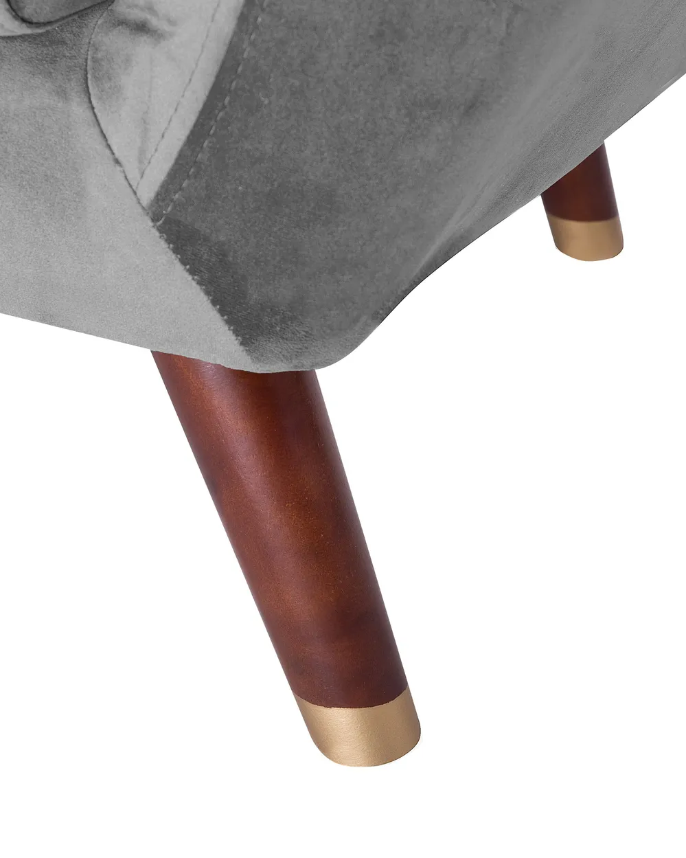 Sessel BODO Samtstoff Grau_738202