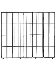 Wäschekorb MIRISSA Metall Schwarz 72 L_939716