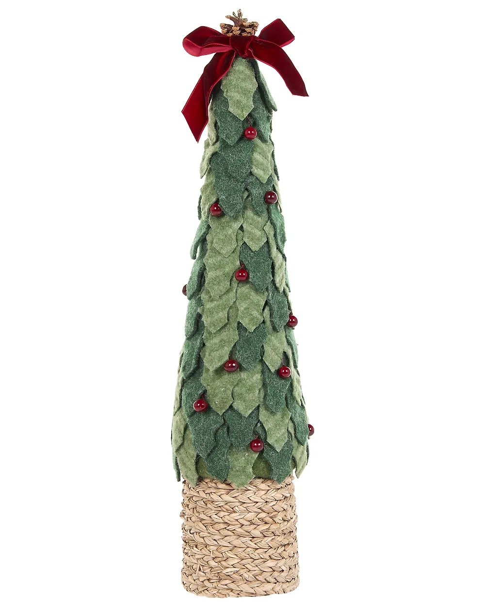 Set of 2 Figurines SIMONIEMI 55/75 cm Christmas Tree Green_1156674