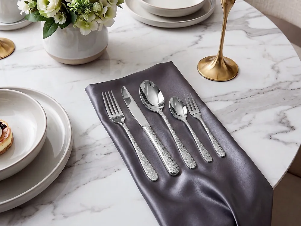 Besteckset 30-teilig CORZETTI Silber_1183442