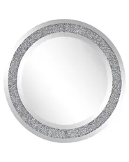 Wall Mirror ERBRAY 70 cm 70 cm Silver_773186