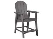 Bistro Set ADIRONDACK Dunkelgrau_938518