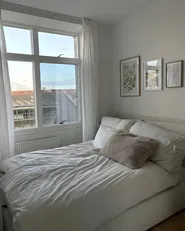 Bett mit Stauraum BAJONNA Samtstoff Cremeweiß 160 x 200 cm_1052746