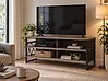 TV Stand CARLISLE Taupe