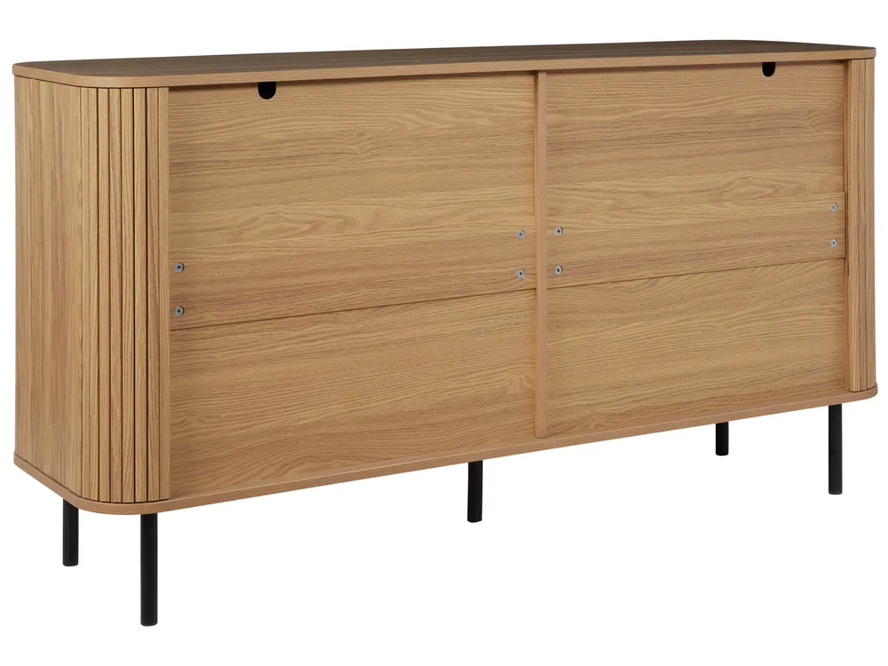 Kommode mit 6 Schubladen BRADLEY Braun_900769