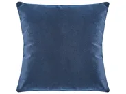 Bank 3-zits LUVOS Fluweel Donkerblauw_970584