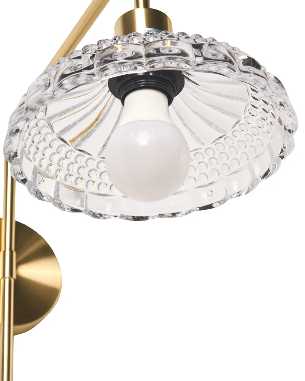 Set of 2 Wall Lamps MOLINO Metal Gold_1037651