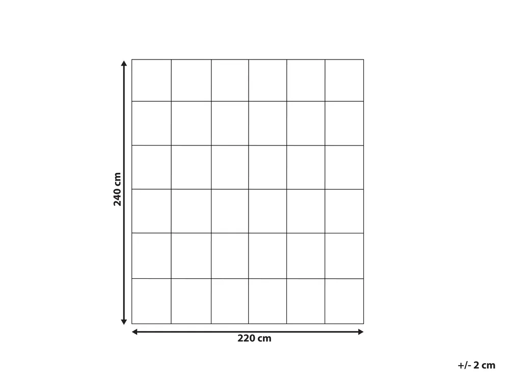 Bettdecke Entendaunen Leicht Warm KRIVAN 220 x 240 cm_1023421