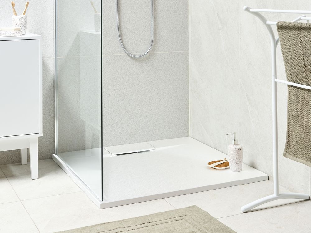 Shower Tray AZZURRO 900 x 900 x 30 mm White
