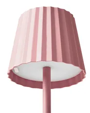 Tischlampe POMBEIRO Metall Pastellrosa_935299