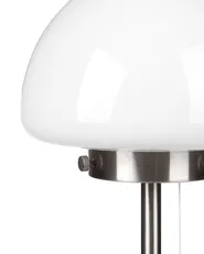 Tischlampe MORUGA Metall Silber_851515