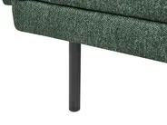 Corner Sofa 2 Seater BREDA Fabric Green Left Hand_895026