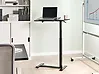 Laptoptisch manuell höhenverstellbar SCHOLA 70 cm x 40 cm Schwarz
