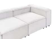 Modulsofa 3-Sitzer ARDAL Cord Cremeweiß_1017644