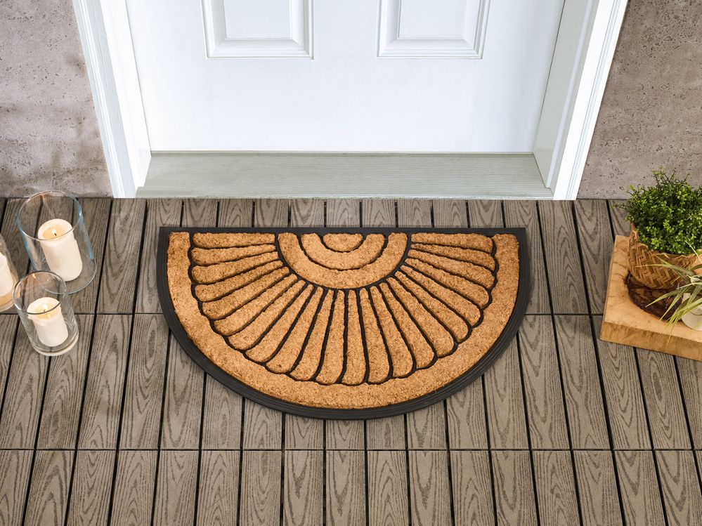 Doormat KORYAK Natural 45 x 75 cm Coir